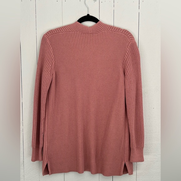 Madewell Nolan Ribbed Cardigan Open Front Sweater - Picture 3 of 7